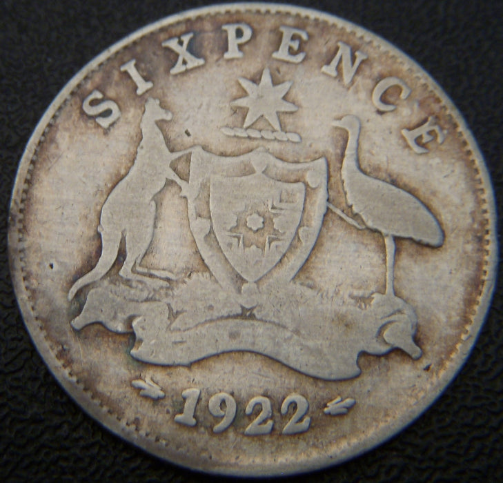 1922 6 Pence - Australia