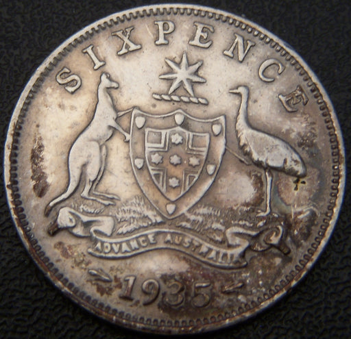 1935 6 Pence - Australia