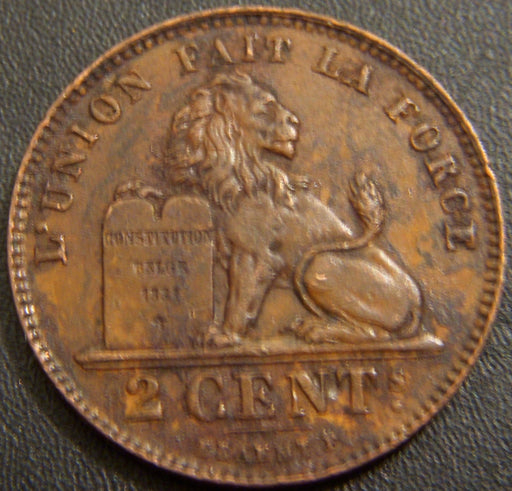 1919 2 Centimes - Belgium