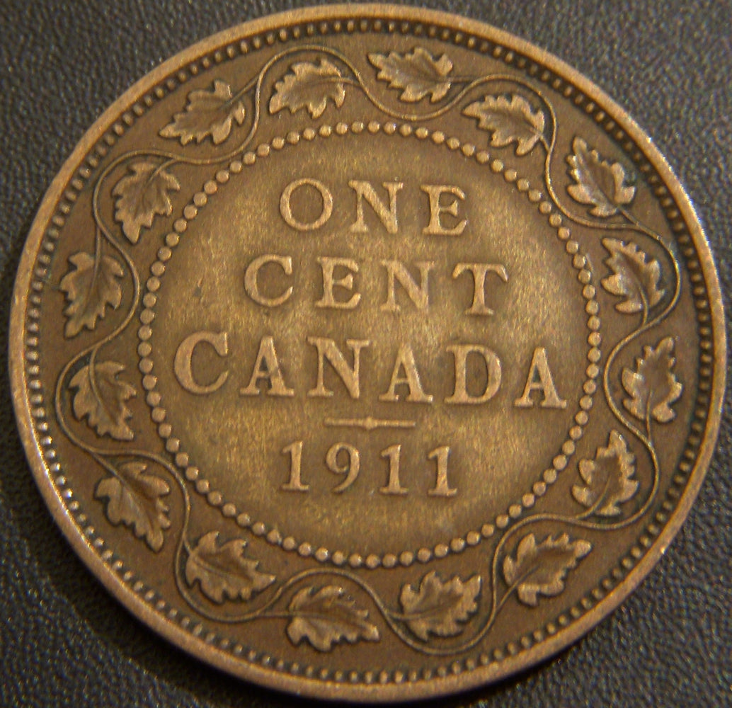 1911 Canadian Large Cent - VG/Fine