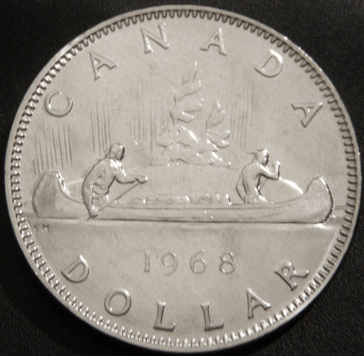 1968 Canadian Dollar - AU/Unc.