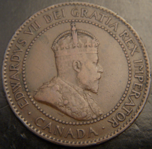 1906 Canadian Large Cent  VG/F