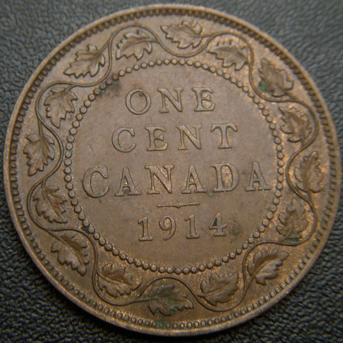 1914 Canadian Large Cent  VG/F