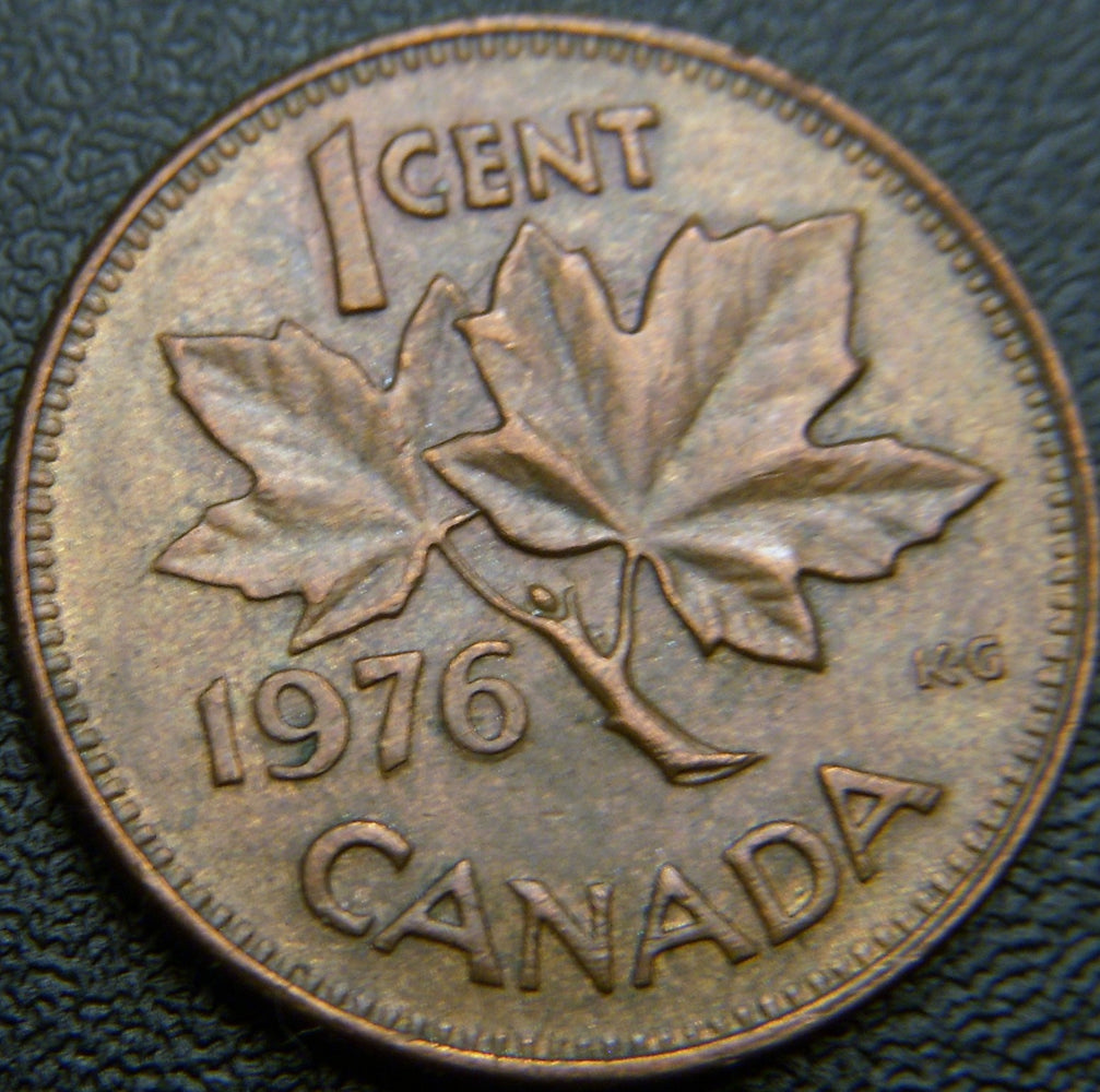 1976 Canadian Cent - VF or Better