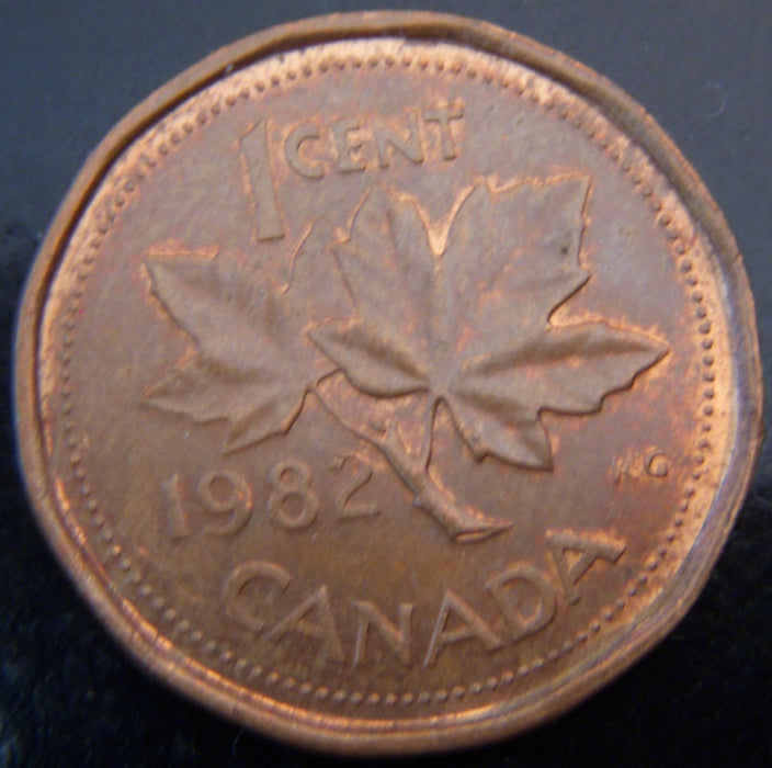 1982 Canadian Cent - VF or Better