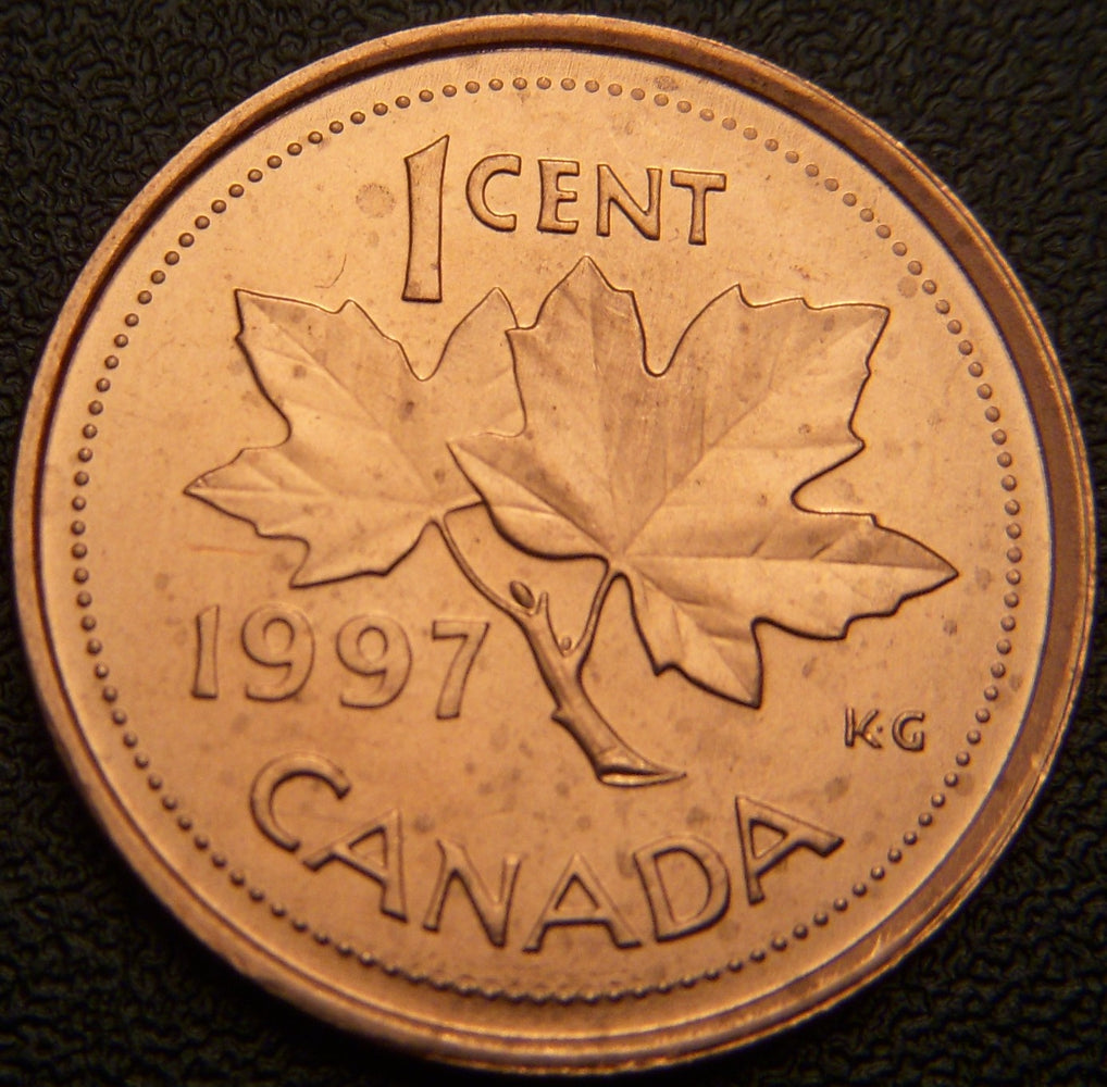 1997 Canadian Cent - Unc.