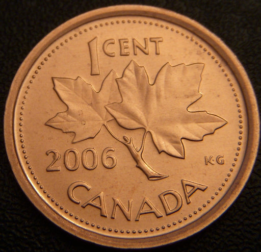 2006L Canadian Cent - Unc. NM