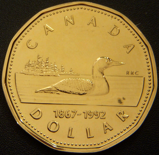 1992 Canadian $1 Loon - Unc.