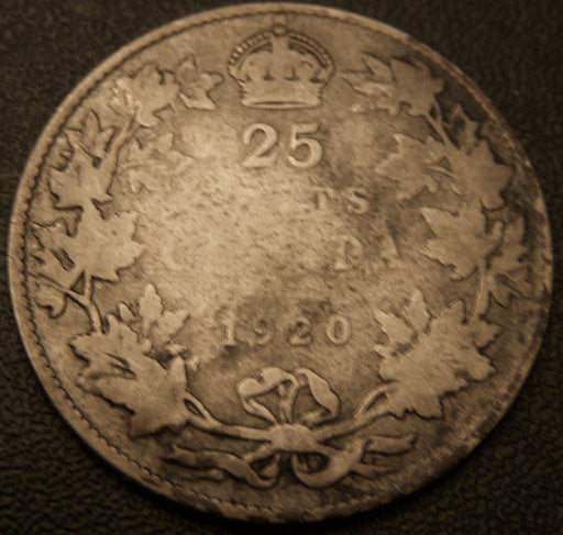 1920 Canadian Quarter - Good