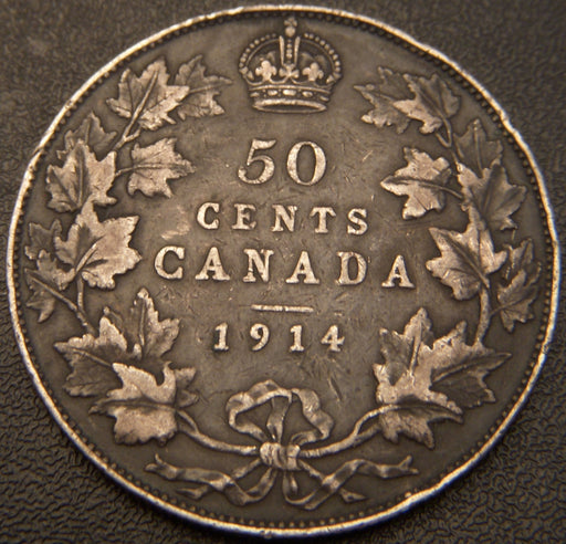 1914 Canadian Half Dollar - F