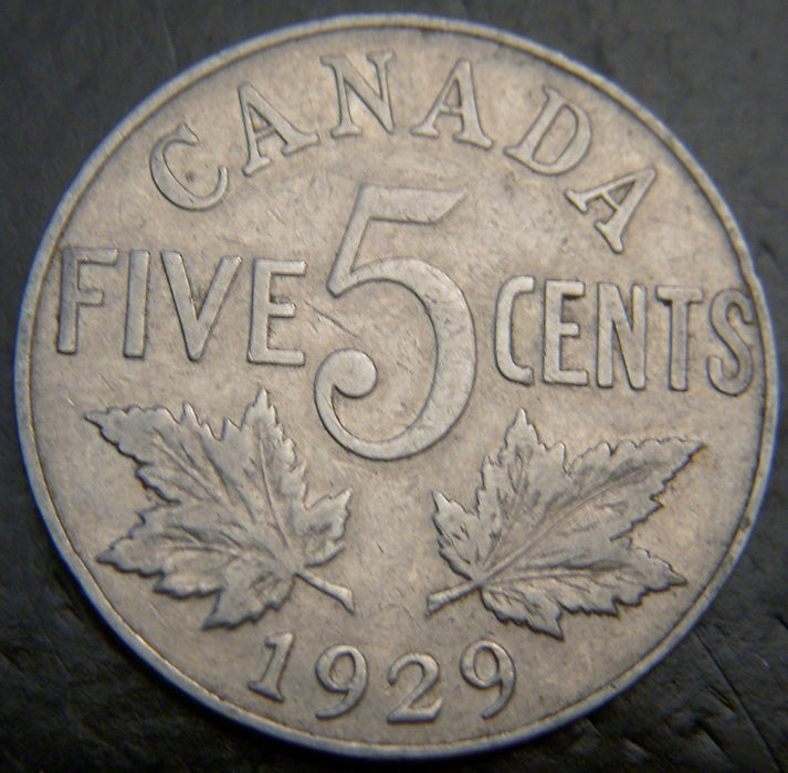 1929 Canadian 5C - VG/Fine