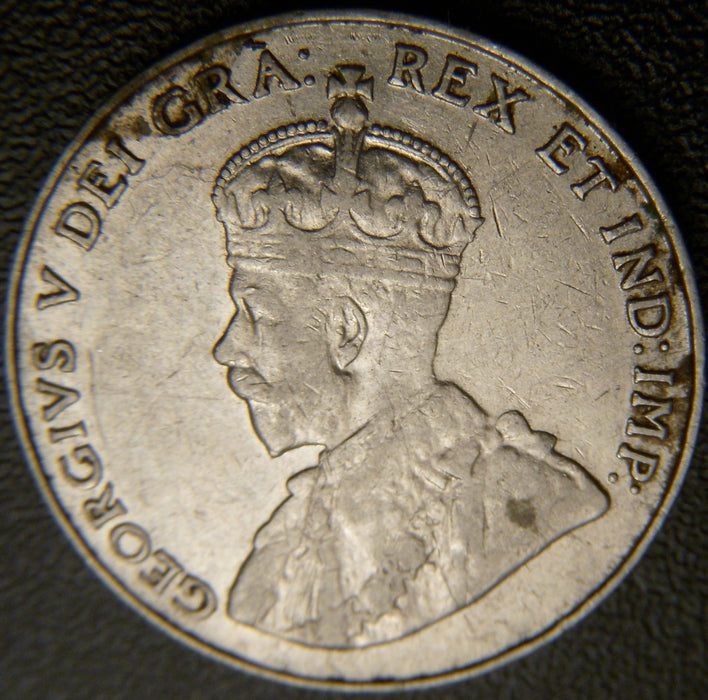 1934 Canadian Five Cent - EF