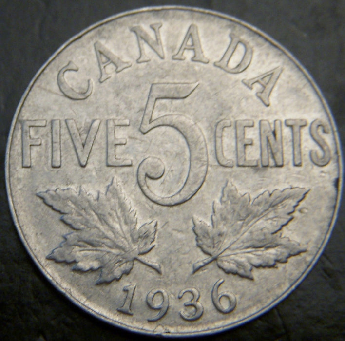 1936 Canadian 5C - VG/Fine
