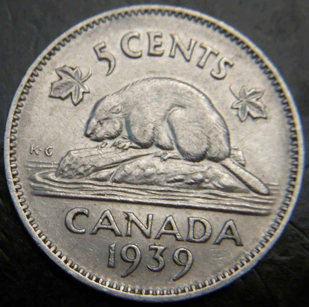 1939 Canadian 5C - VG/Fine