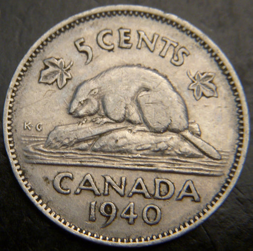 1940 Canadian 5C - Fine  to EF