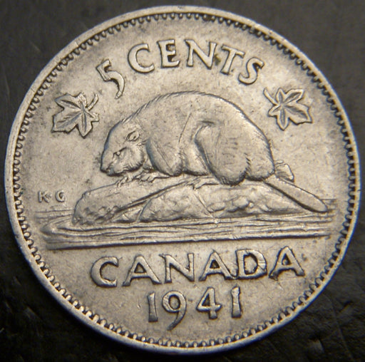 1941 Canadian 5C - Fine to EF