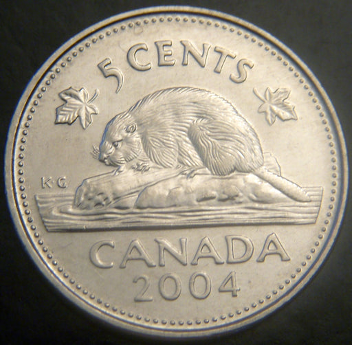 2004P Canadian Nickel - VF to AU