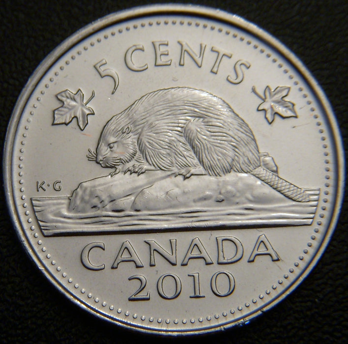2010 Canadian Five Cent - Unc.
