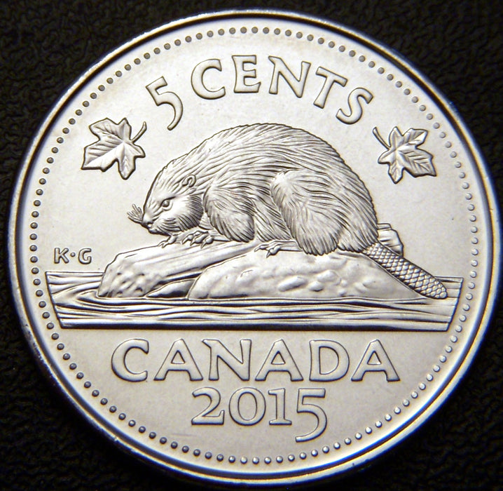 2015 Canadian Five Cent - Uncirculated