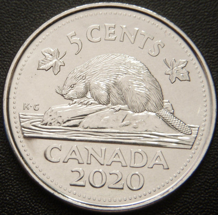 2020 Canadian Five Cent - Uncirculated