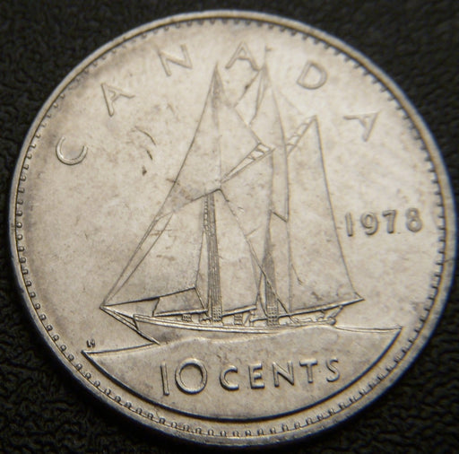 1978 Canadian Ten Cent - Fine to EF