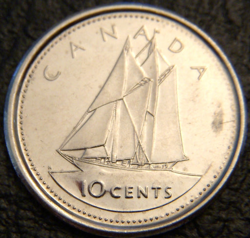2002P Canadian 10C - VF to AU