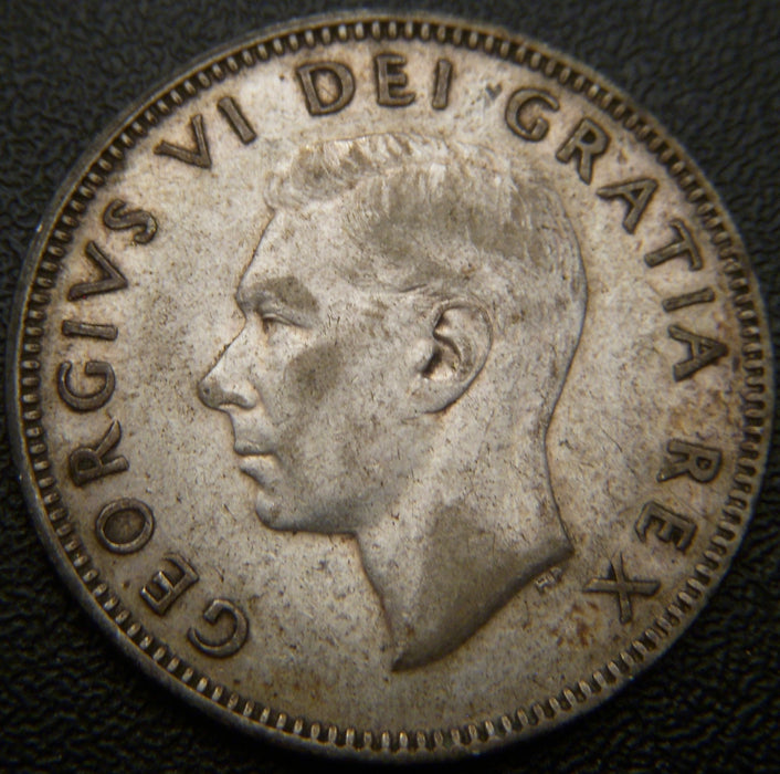 1948 Canadian Quarter - VG to VF