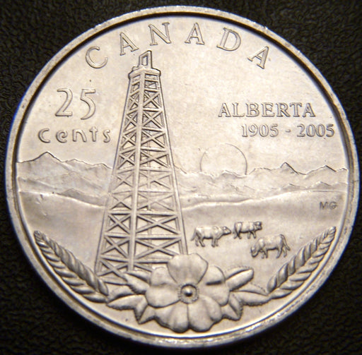 2005P Alberta Quarter - Unc.
