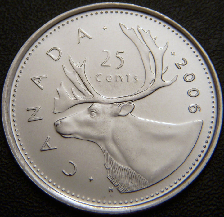 2006P Canadian Quarter - Unc.