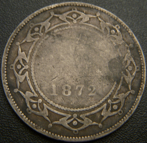 1872H New Foundland 50 Cent  G