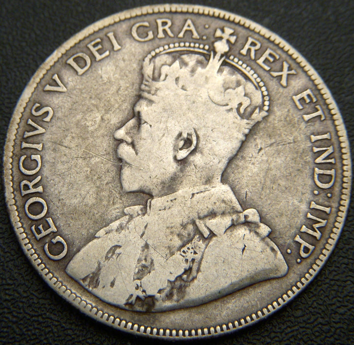 1931 Canadian Half Dollar - VG
