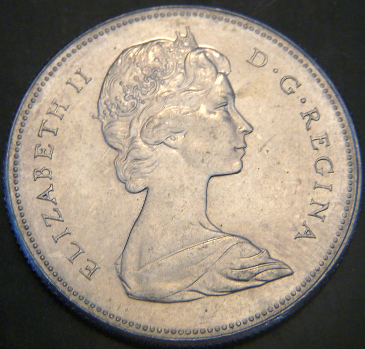 1968 Canadian Half Dollar - VF to AU