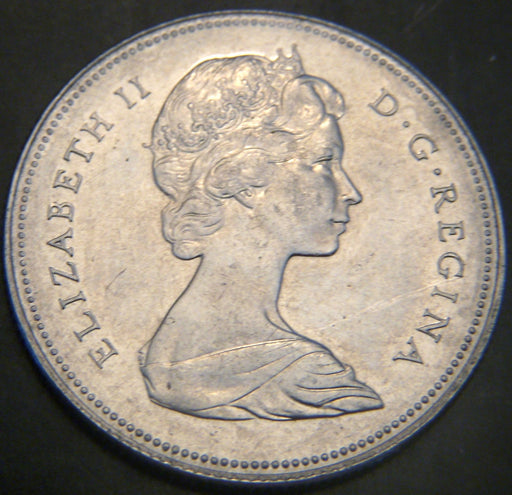 1974 Canadian Half Dollar - VF to AU