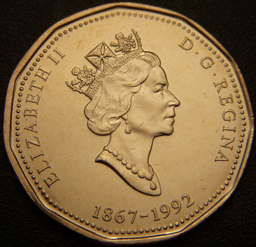 1992 Parliament $1 Dollar Canada