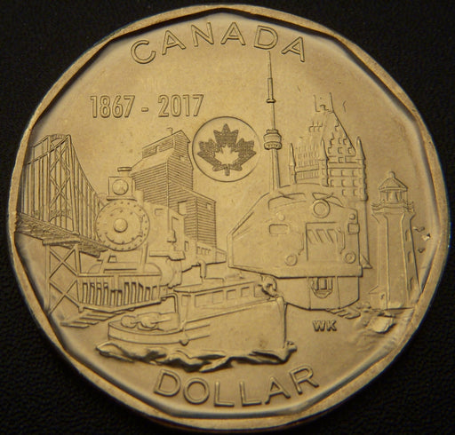 2017 Canadian Dollar - Unc.