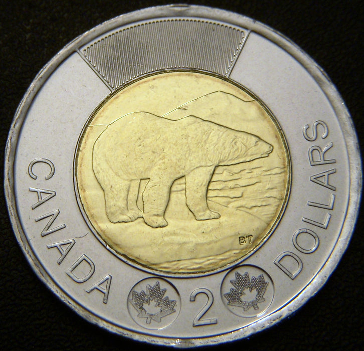 2015 $2 Canadian Polar Bear