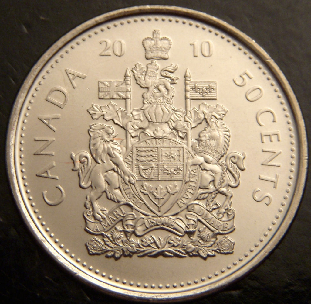 2010 Canadian Half Dollar - Unc.