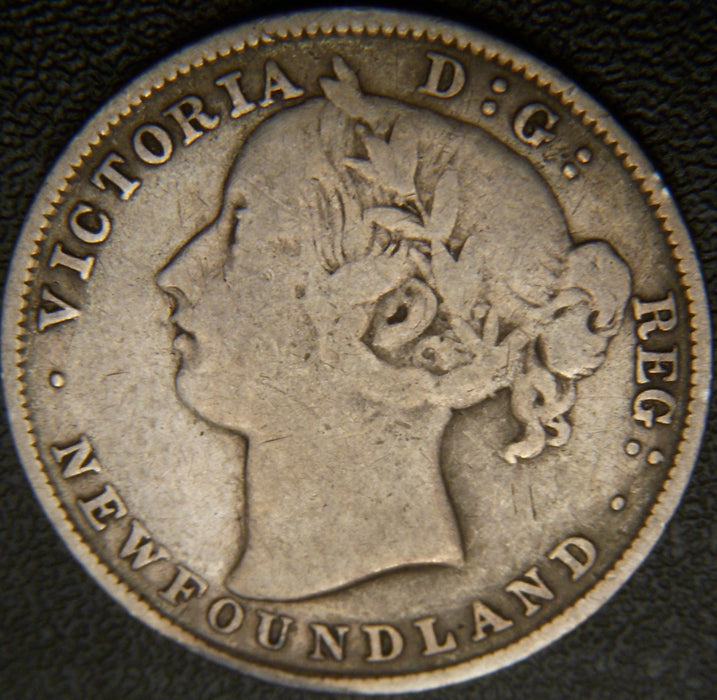 1894 20 Cents New Foundland VG
