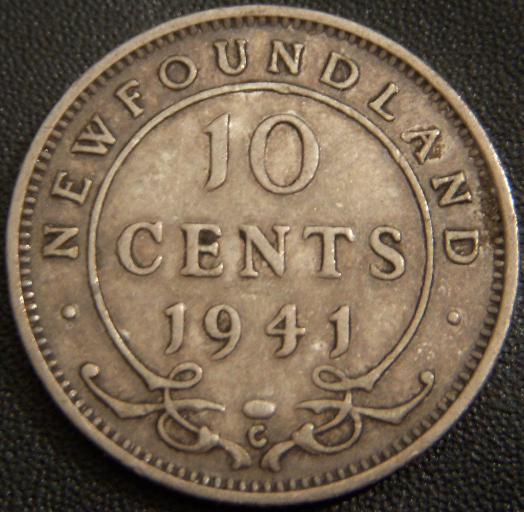 1941c Ten Cent - New Foundland