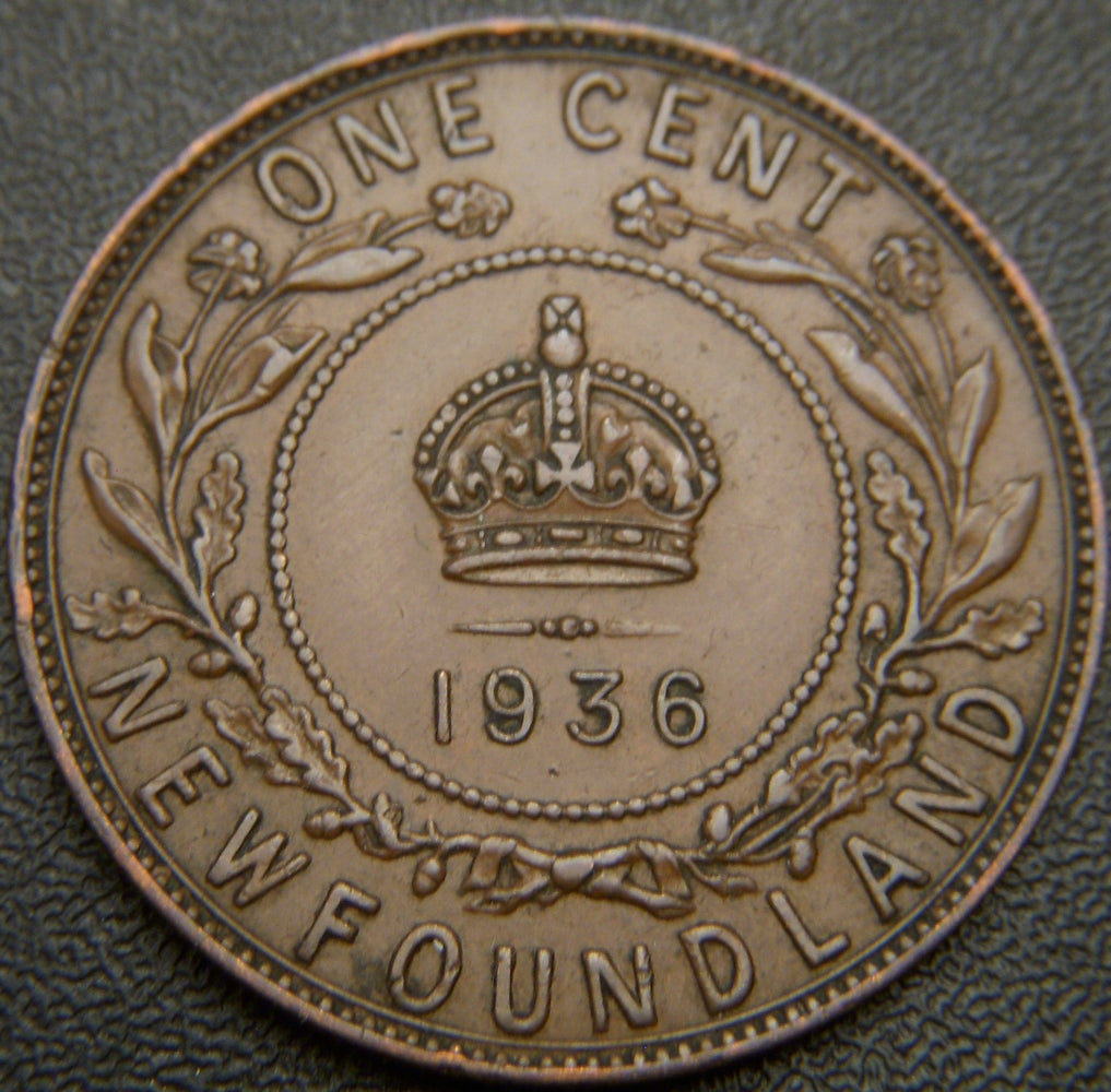 1936 Cent New Foundland - EF