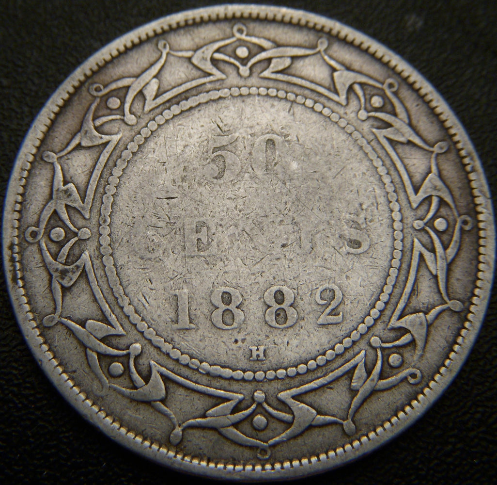1882H 50C New Foundland - VG