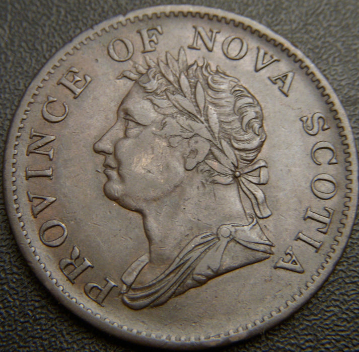 1832 Half Penny William IV - Nova Scotia Token