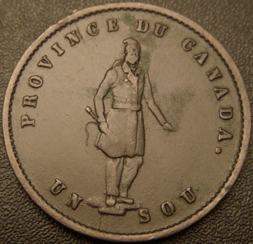 1852 Half Penny - Quebec Token