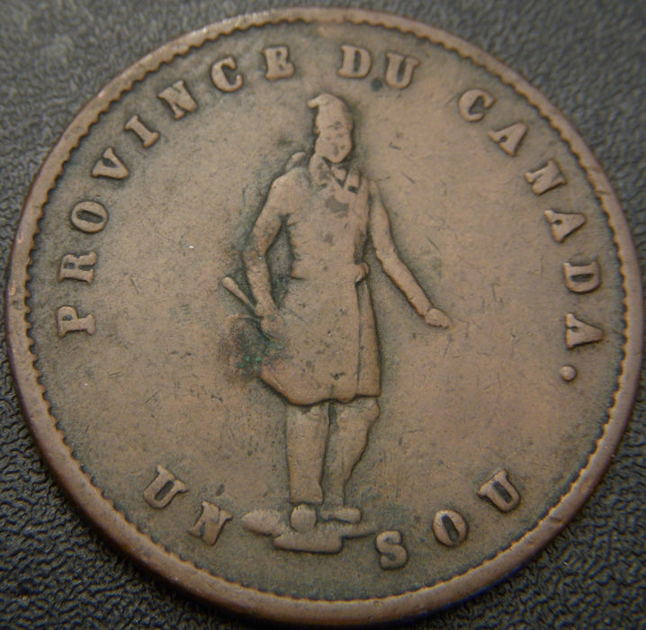 1852 Half Penny - Quebec Bank Token