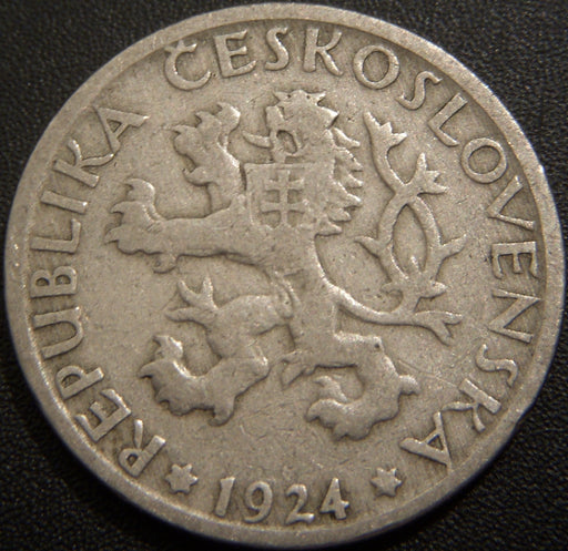 1924 Koruna - Czechoslovakia