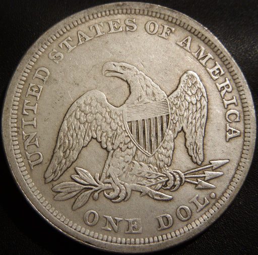 1840 Seated Dollar - Extra Fine