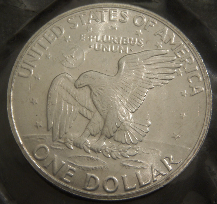 1971-S Eisenhower Dollar - 40% Silver Blue Ike Government Packaged