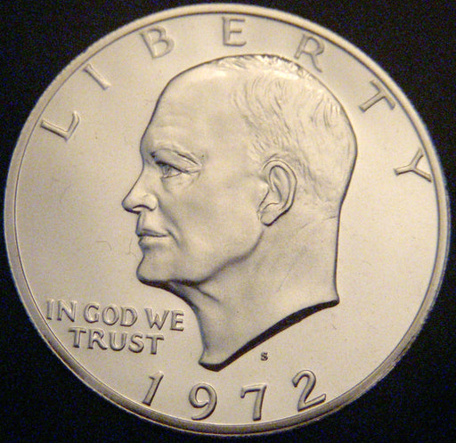 1972-S Eisenhower Dollar - Silver Proof