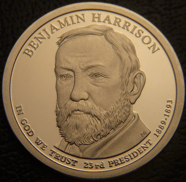 2012-S B. Harrison Dollar - Proof