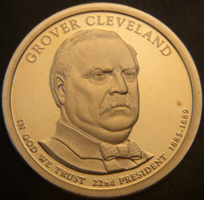 2012-S G. Cleveland Dollar T1 - Proof